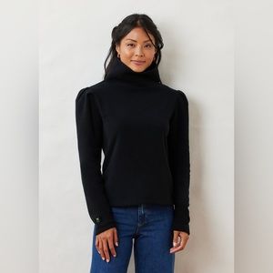 NWT Dudley Stephens Palmer Puff Sleeve Sweater